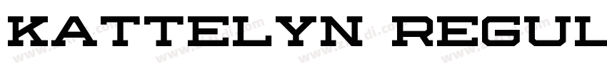 Kattelyn Regular字体转换 Kattelyn Regular字体转换